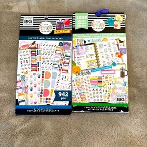 Happy Planner: All the Plans & Essential Planner Sticker Books